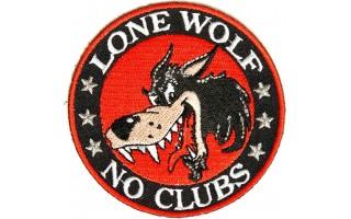 Lone Wolf No Club Patch