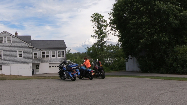 Getting set to continue our last ride throught the Adirondacks