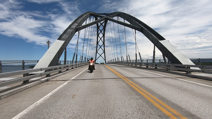 The new Lake Champlain Bridge