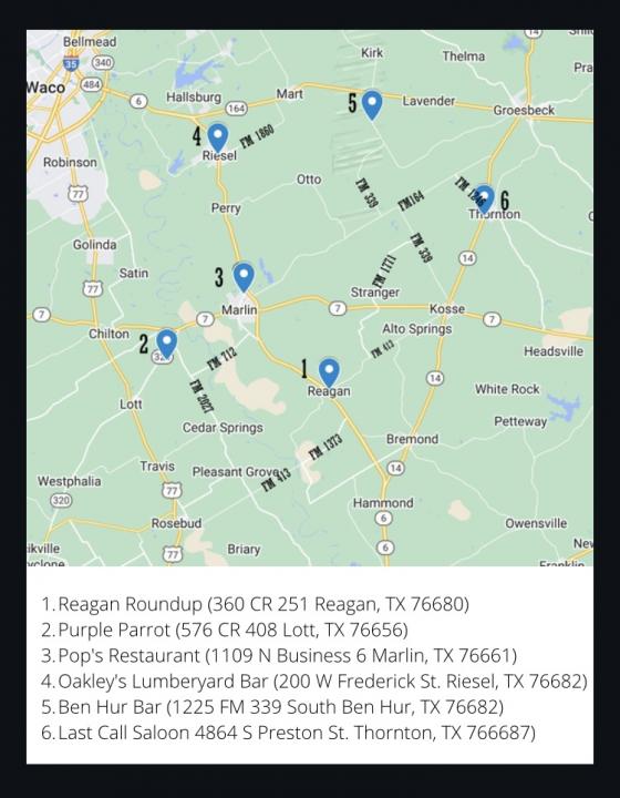 April 16 poker Chip Map