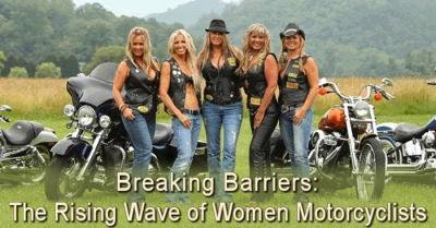 The Rise of Women Motorcyclists