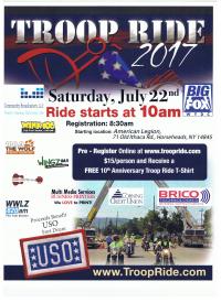 10th Annual Troop Ride