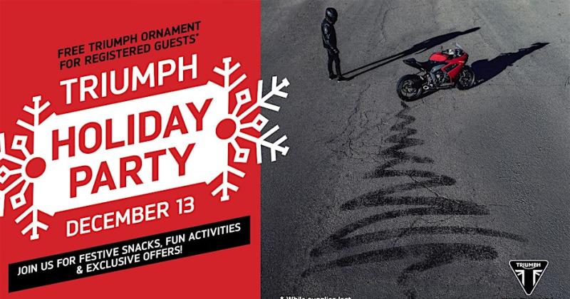Triumph Dealer Holiday Party