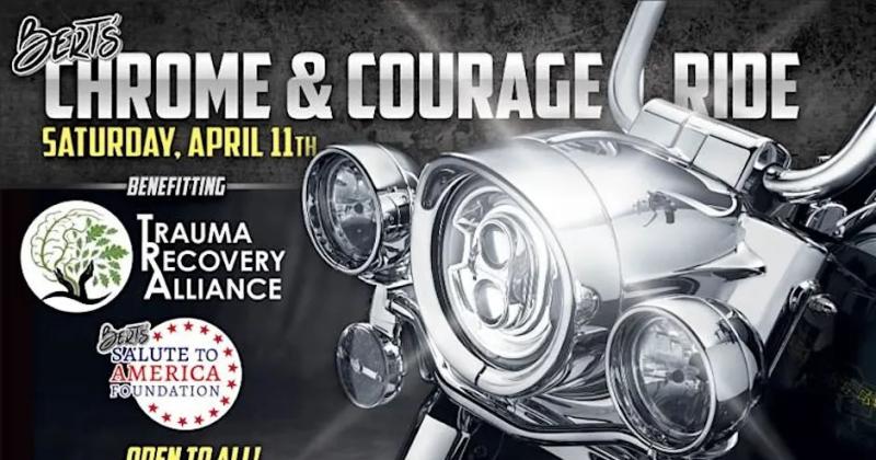 Bert's Chrome & Courage Ride