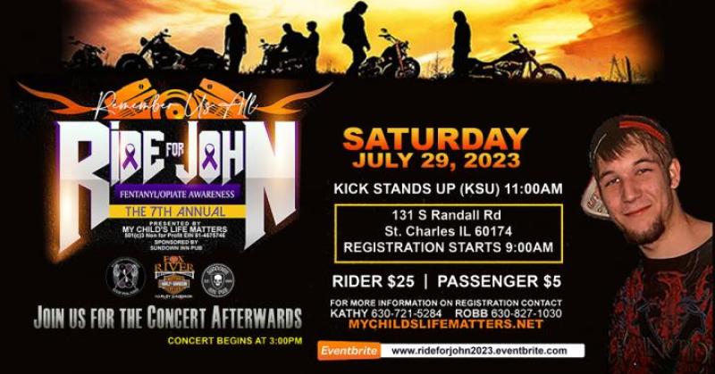 7th Annual Ride for John-Remember US ALL