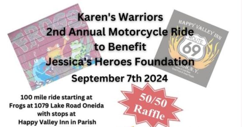 Karen's Warriors 2nd Annual Motorcycle Ride