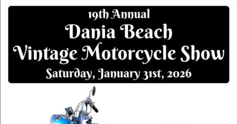 2026 Dania Beach Vintage Motorcycle Show