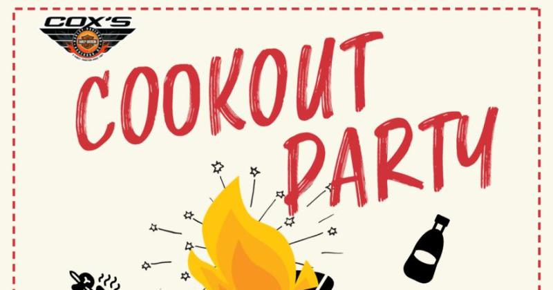  Cox's Harley Davidson Cookout Party
