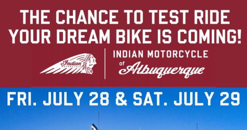 Truck Demo Event - Test Ride an Indian Motorcycles