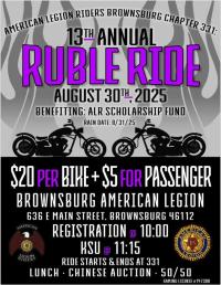 13th Annual Ruble Ride