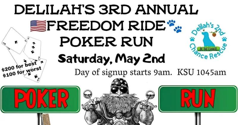 Delilah's 3rd annual Freedom Ride Poker Run