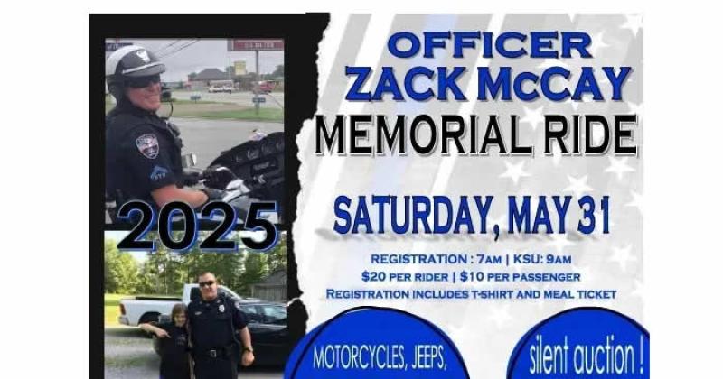 OFFICER ZACK McCAY MEMORIAL RIDE 2026