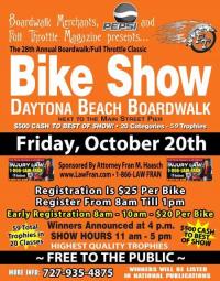 28th Annual Full Throttle Magazine Daytona Beach Boardwalk Bike Show