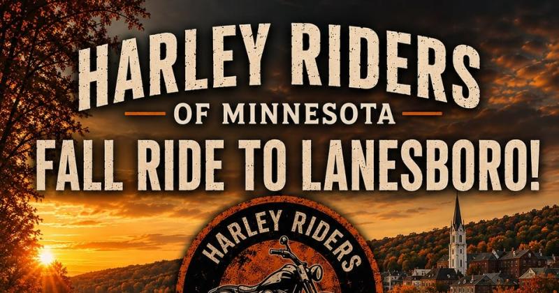 Harley Riders of Minnesota “Fall Ride to Lanesboro”