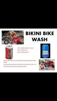 Bikini Bike Wash