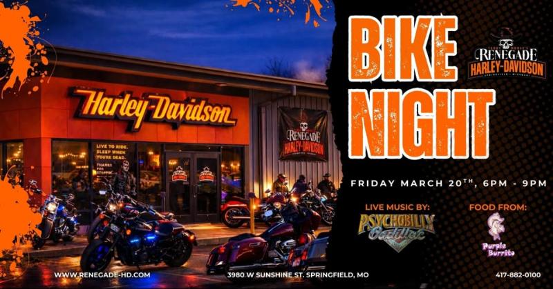 Renegade Harley-Davidson Bike Night