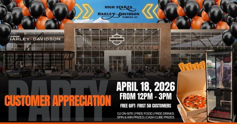 High Stakes Harley-Davidson Customer Appreciation Party