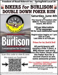 Bikers for Burlison Double Down Poker Run