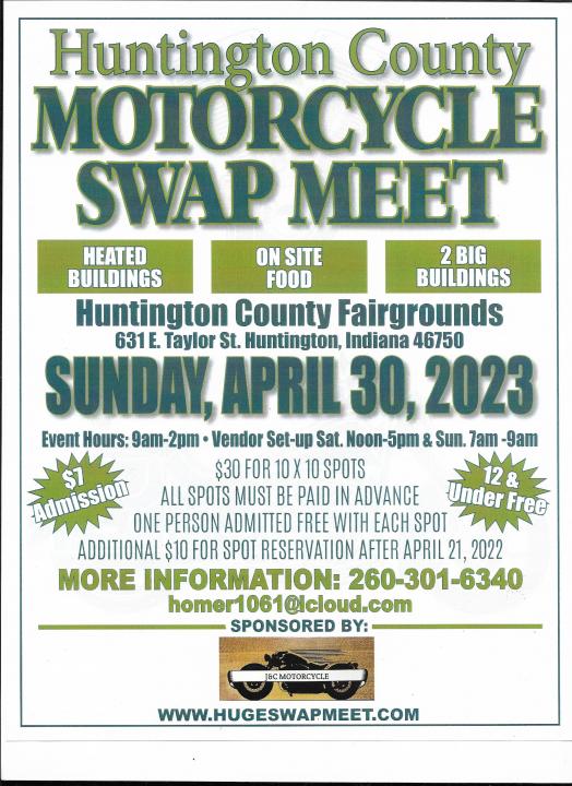 Huntington 2023 Motorcycle Swap Meet CycleFish