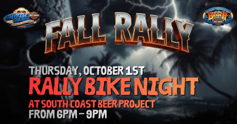 Fall Rally Bike Night at South Coast Beer Project