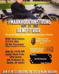 Benefit Ride for Mark Houchin