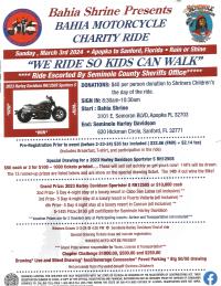 Bahia Shrine Motorcycle Charity Ride