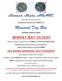 Memorial Day Ride to the Capitol