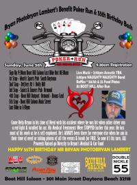 Poker Run for Bryan Lambert / 55th Birthday Bash