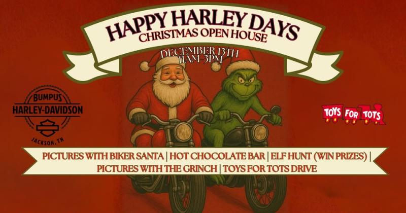 Happy Harley Days | Christmas Open House
