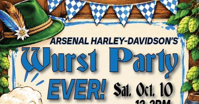 Arsenal Harley-Davidson Wurst Party EVER