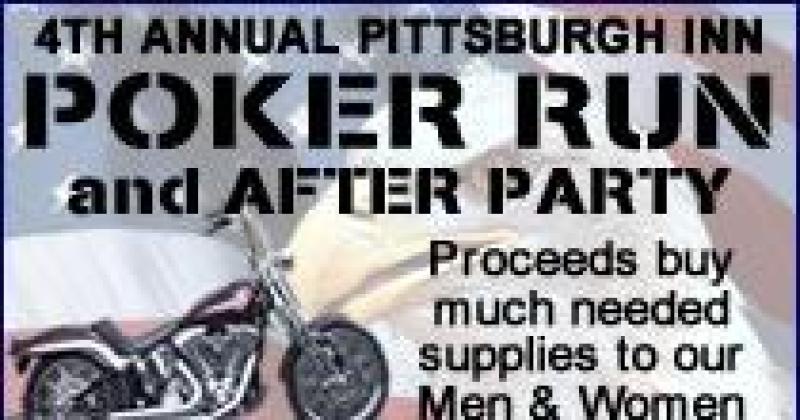 4th Annual Pittsburgh Inn Supplies for Our Soldiers Poker Run