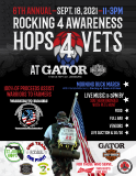 6th Annual Rocking 4 Awareness “Hops 4 Vets”