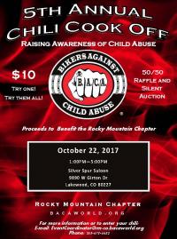 Biker's Against Child Abuse Chili Cook-off
