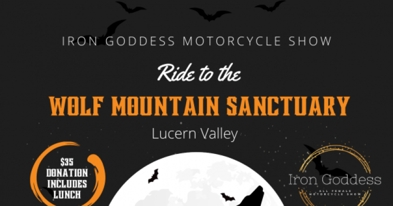 Ride to Wolf Mountain Sanctuary