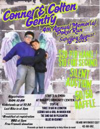 Conner & Colton Gentry Memorial Poker Run