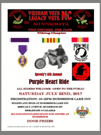 6th Annual Speedy's Purple Heart Run