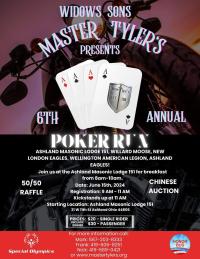 Master Tyler's Annual Charity Ride Poker Run