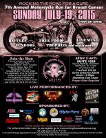 Rocking the Road for a Cure's 7th Annual Motorcycle Run for Breast Cancer