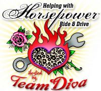 Helping with Horsepower Ride & Drive with Team Diva