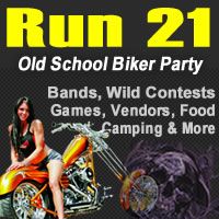 Run 21 Motorcycle Rally & Biker Party