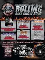 Thunder Roads Magazine® MD-DE-DC ROLLING BIKE SHOW 2015 – Sponsored by RIDER Insurance®