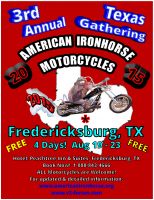 Third Annual Texas American Ironhorse Gathering