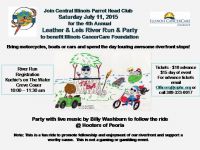 Central Illinois Parrot Head Club Leather & Leis River Run