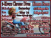  2 Rivers Chrome Divas Ride in Movie Night! 