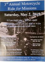 3rd Annual Motorcycle Ride for Missions