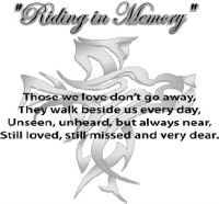 Riding In Memory 2015