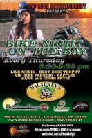 BIKE NIGHT on the Bay every THURSDAY with Live Music!! 