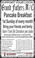 Grand Fathers M/C Pancake Breakfast