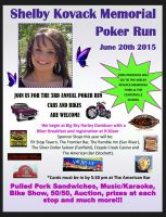 Shelby Kovack Memorial Poker Run