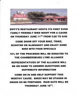 Diffy's Restaurant Family Friendly Bike Night For A Cause